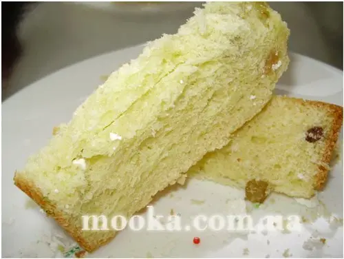 Кулич на желтках