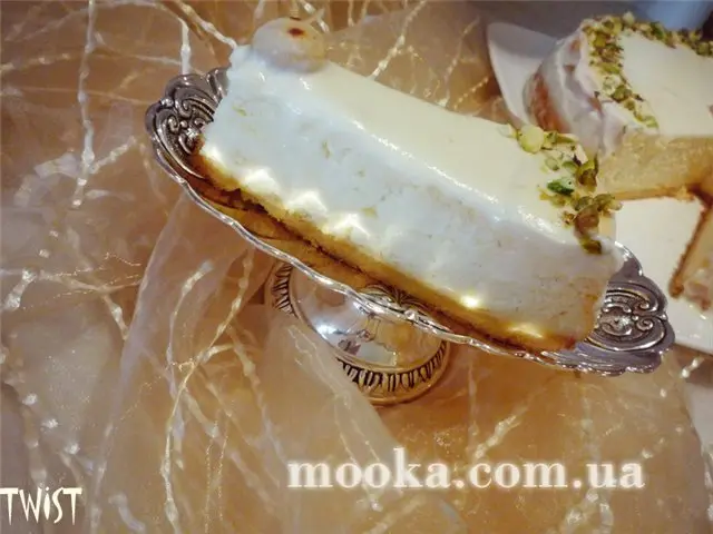 Чизкейк " Белоснежка"