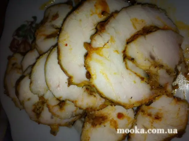 Пастрома из куриной грудки