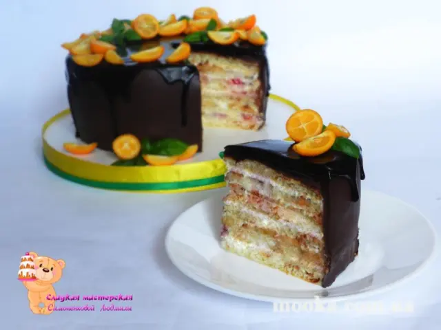 Наши торты, украшенные   шоколадом