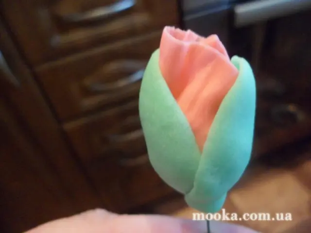 Мак с сахарной мастики