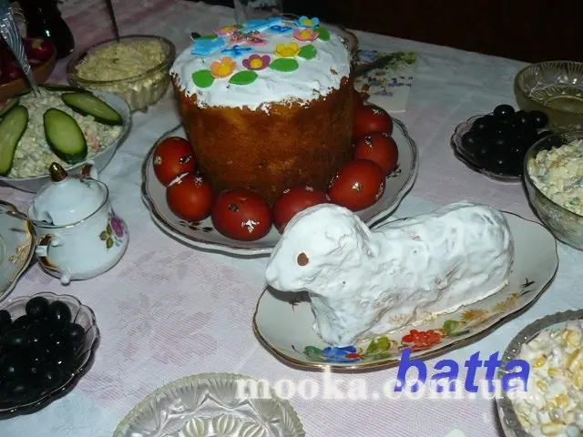 Кулич легкий и быстрый