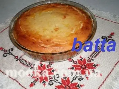 Творожная запеканка с апельсиновой цедрой