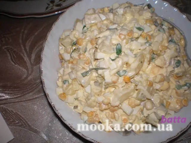 Салат "Ананасовый"