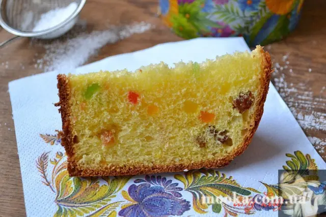 Панеттоне. Итальянский кулич (Кухонный процессор BOMANN KM 398 CB)