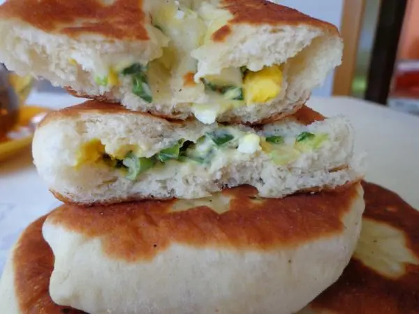 Пирожки с луком