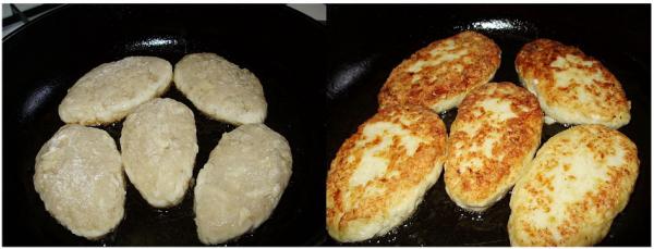 Котлеты куриные с пармезаном