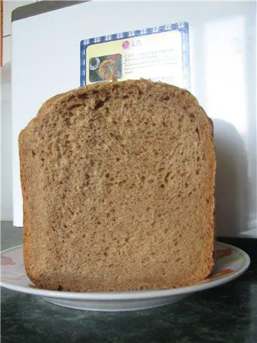 Хлеб пшеничный холодным опарным способом