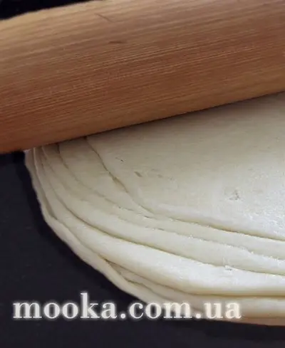 Булочки слоеные. Круассан турецкий ложный