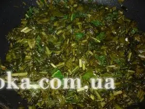 Пирог со щавелем
