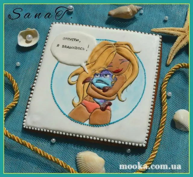 Украшаем пряники и печенье