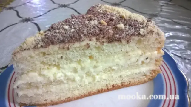 Торт мягкий с вкусным кремом