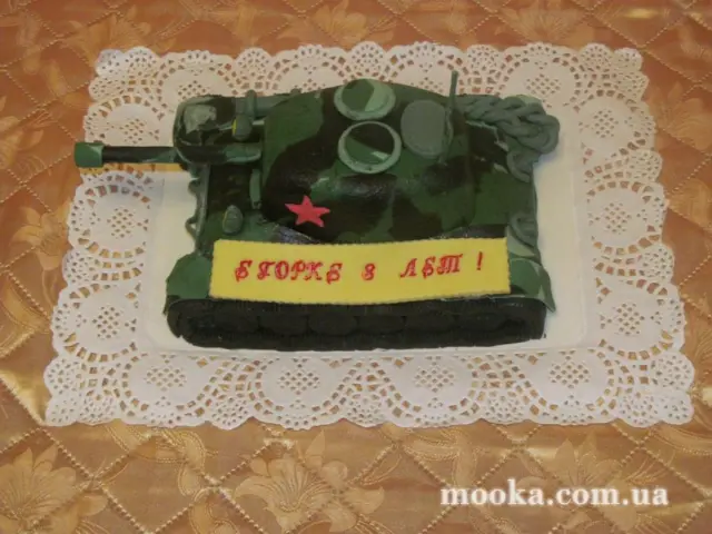 Наши торты, украшенные мастикой