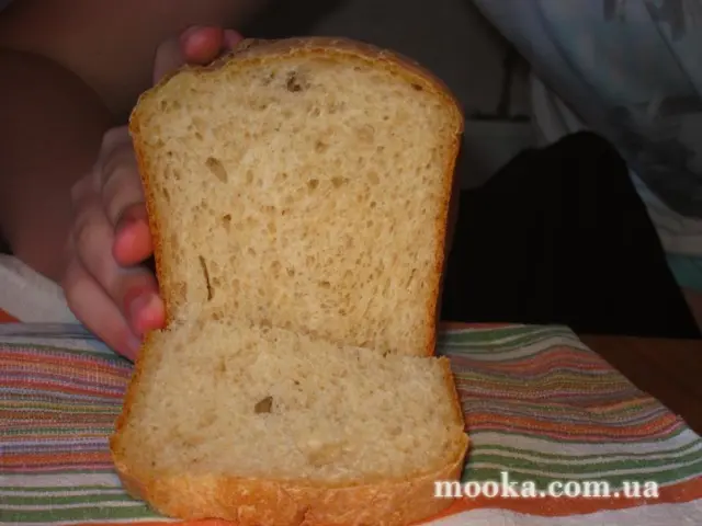 Хлеб с  медом и овсяными хлопьями