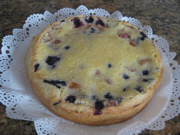 Пирог с клубникой