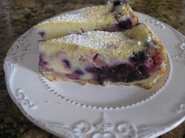 Пирог с клубникой
