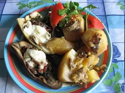 Баклажаны фаршированные