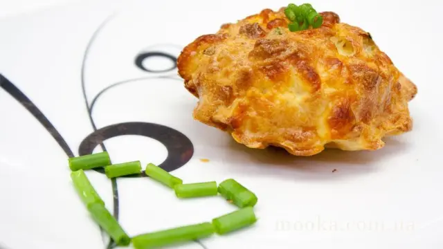 Суфле из мягкого сыра