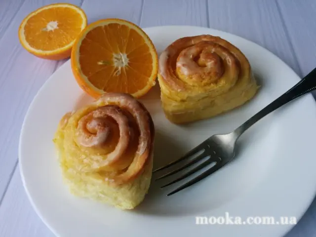 Булочки "Апельсиновые"