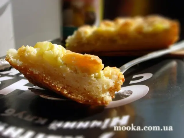 Пирог из творожного теста с кабачками от Штерн