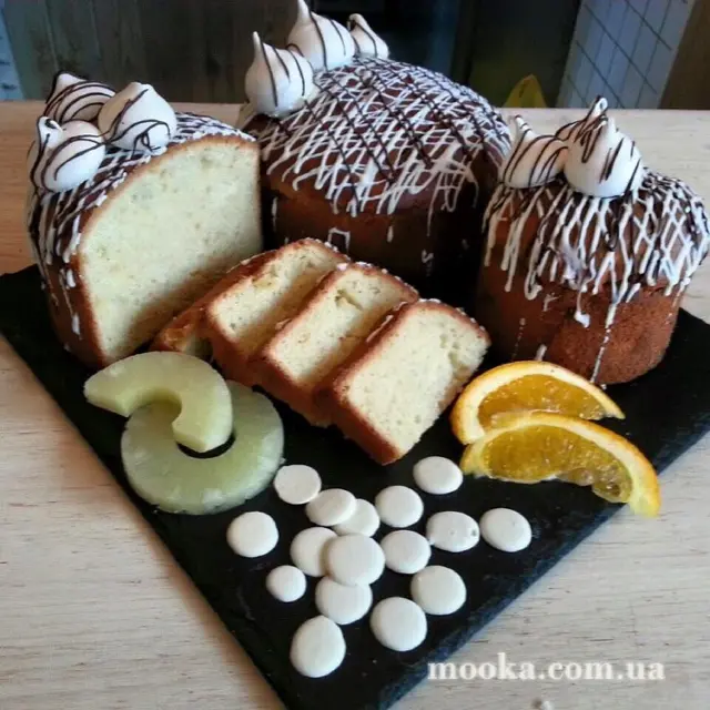 Кулич Пасхальный сдобный