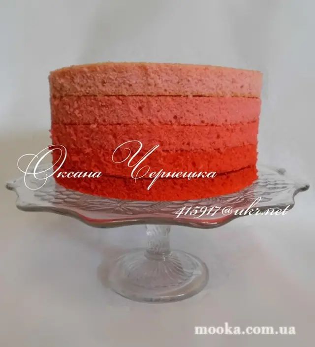 Наши  "голые торты"  (Naked Cakes или торты с голыми коржами)
