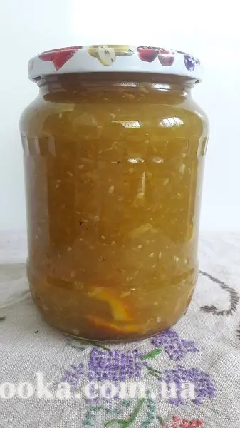 Варенье из кабачков