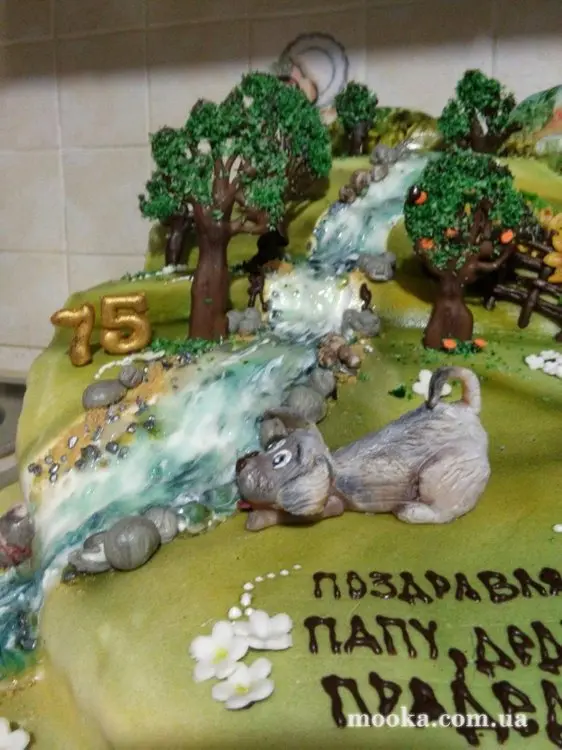 Наши торты, украшенные мастикой