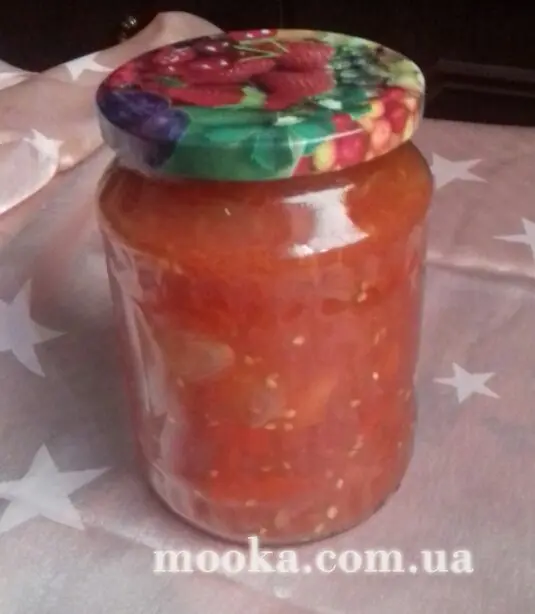 Лечо на зиму( в мультиварке)
