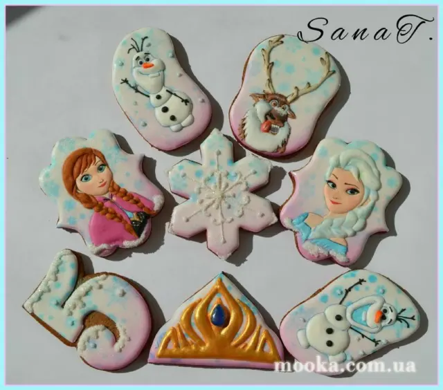 Украшаем пряники и печенье