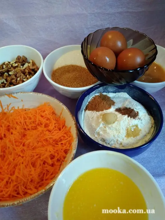 Торт  Морковный (Carrot cake)