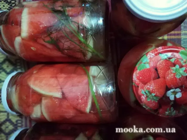 Маринований кавун (Арбуз маринованный)