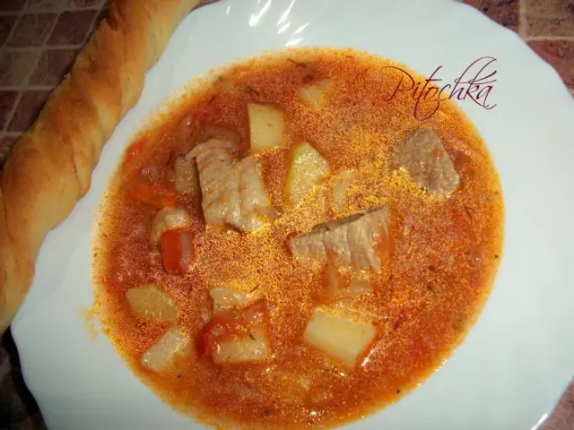 Борщ "По-кировоградски"