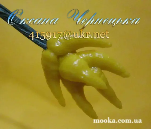 Колоски из айсинга