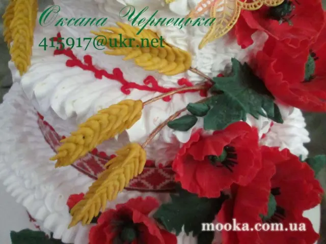 Колоски из айсинга