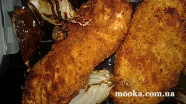 Куриные грудки в панировке