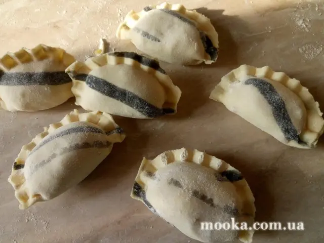 Вареники неро. Мука Ecomeal