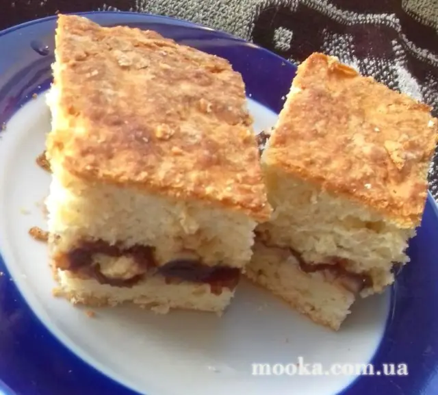 Пирог на кефире "Пышка"