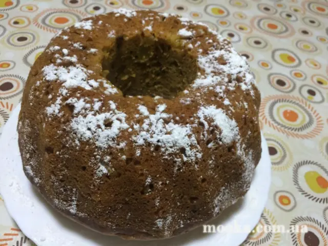 Кекс с тыквой