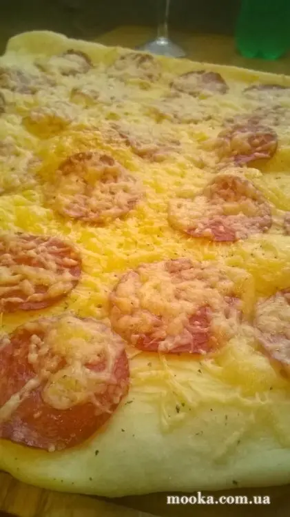 Пицца из муки твердых сортов пшеницы