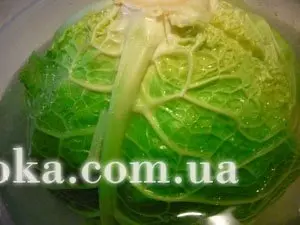 Капуста савойская  фаршированная