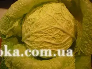 Капуста савойская  фаршированная