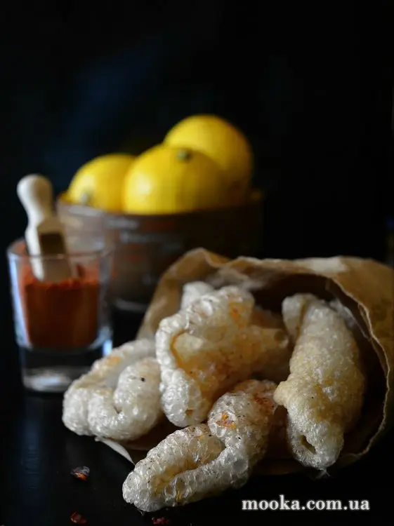 Хрумсалики (Pork Rinds, Chicharron). Шалені шкварки
