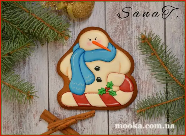 Украшаем пряники и печенье