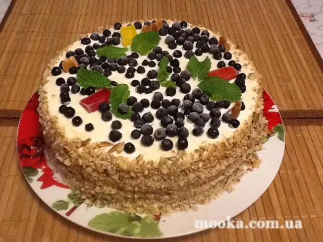 Торт мягкий с вкусным кремом