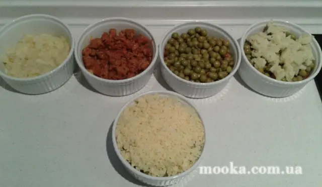 Запеканка быстрая  с сыром и картофелем