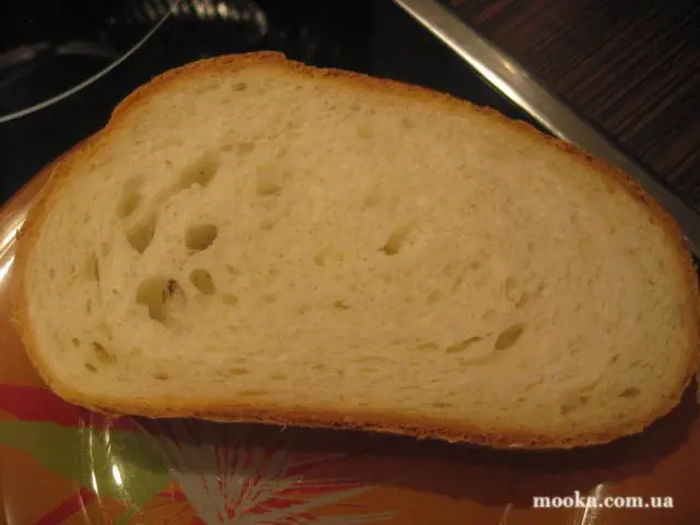 Хлеб пшеничный с яичными белками (очень пышный, не черствеет)