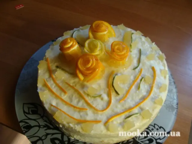Торт "Pina colada"
