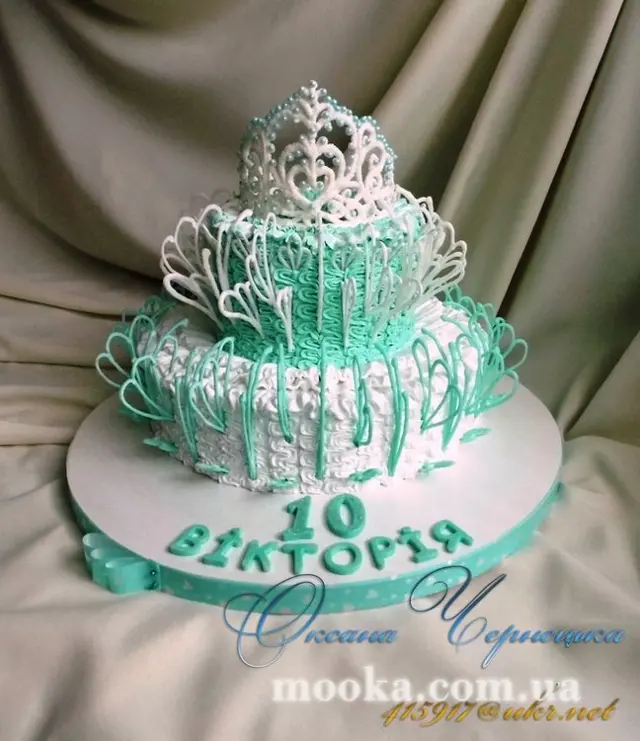 Наши торты, украшенные  айсингом, SugarVeil, Magic decor