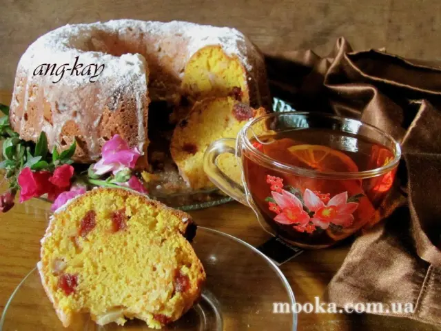 Кекс с тыквой